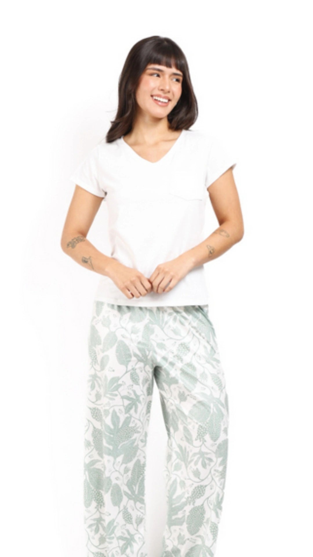 PIJAMA DE MUJER MANGA CORTA