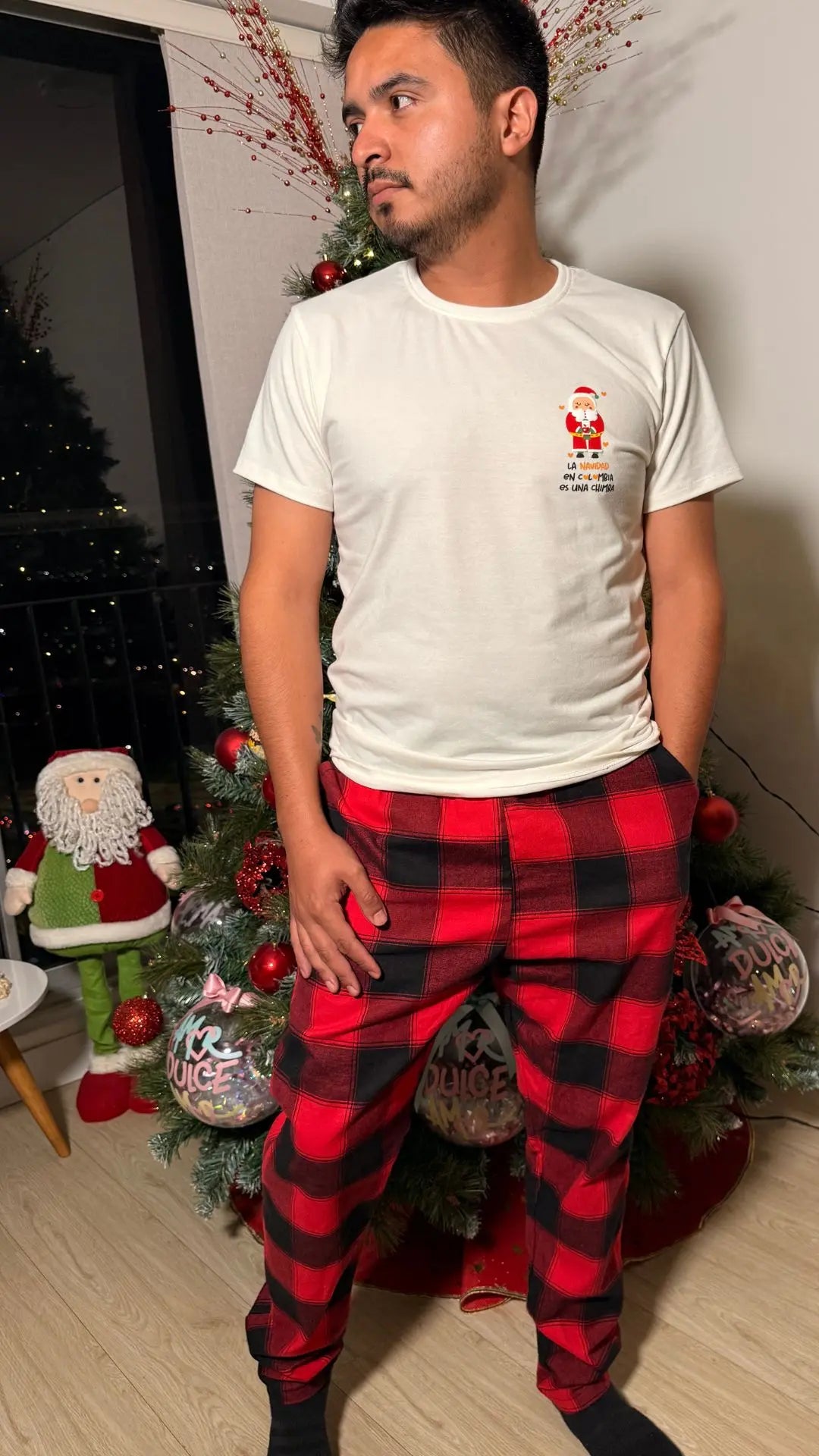Pijama de navidad hombre
