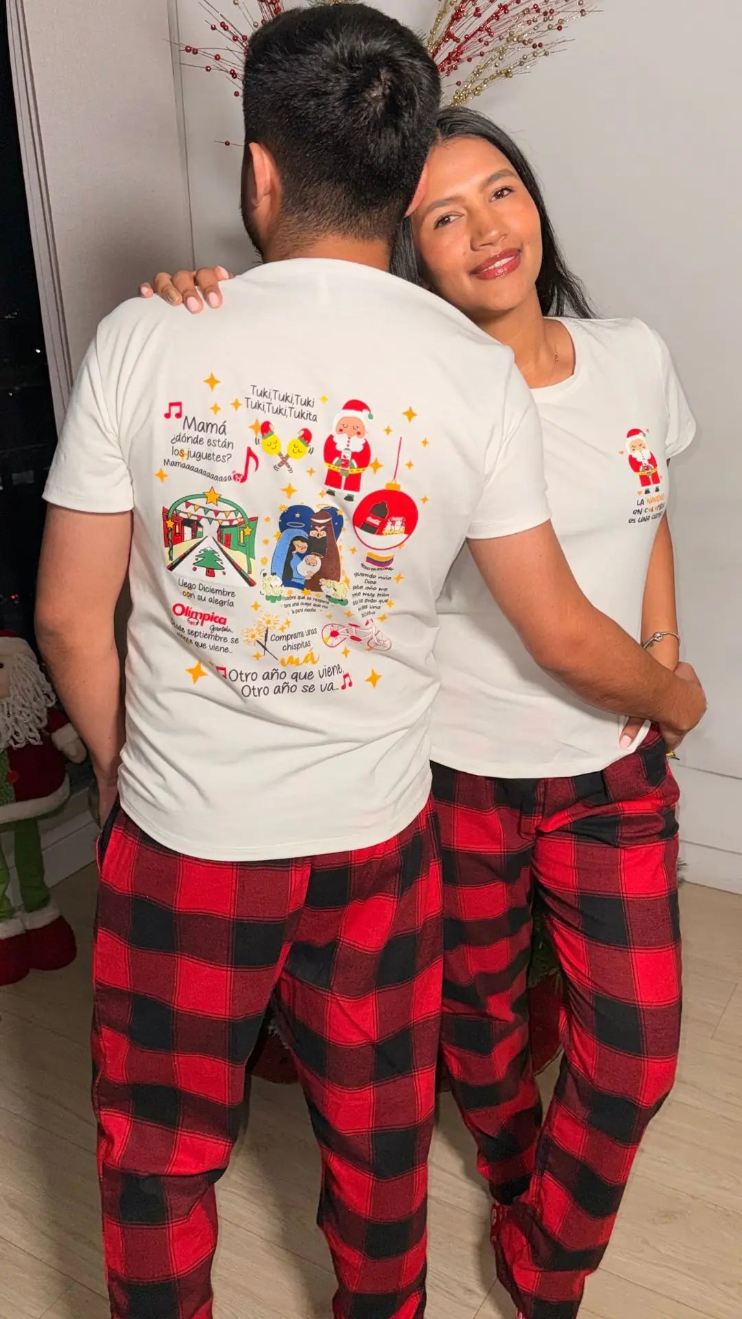 Pijama de navidad pareja