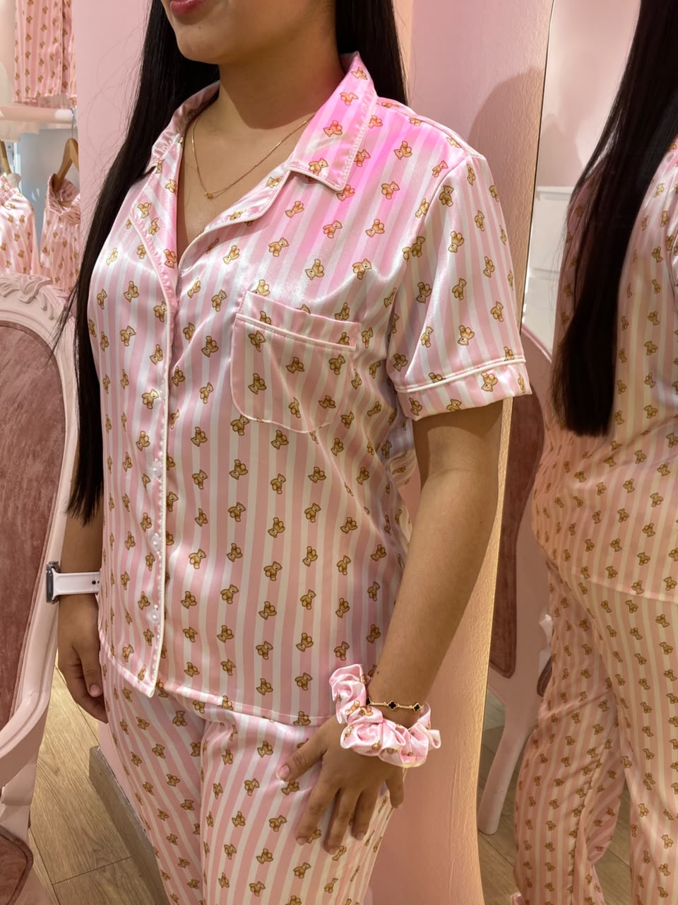 PIJAMA SATÍN OSITOS
