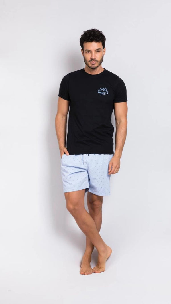 PIJAMA DE HOMBRE PANTALONETA