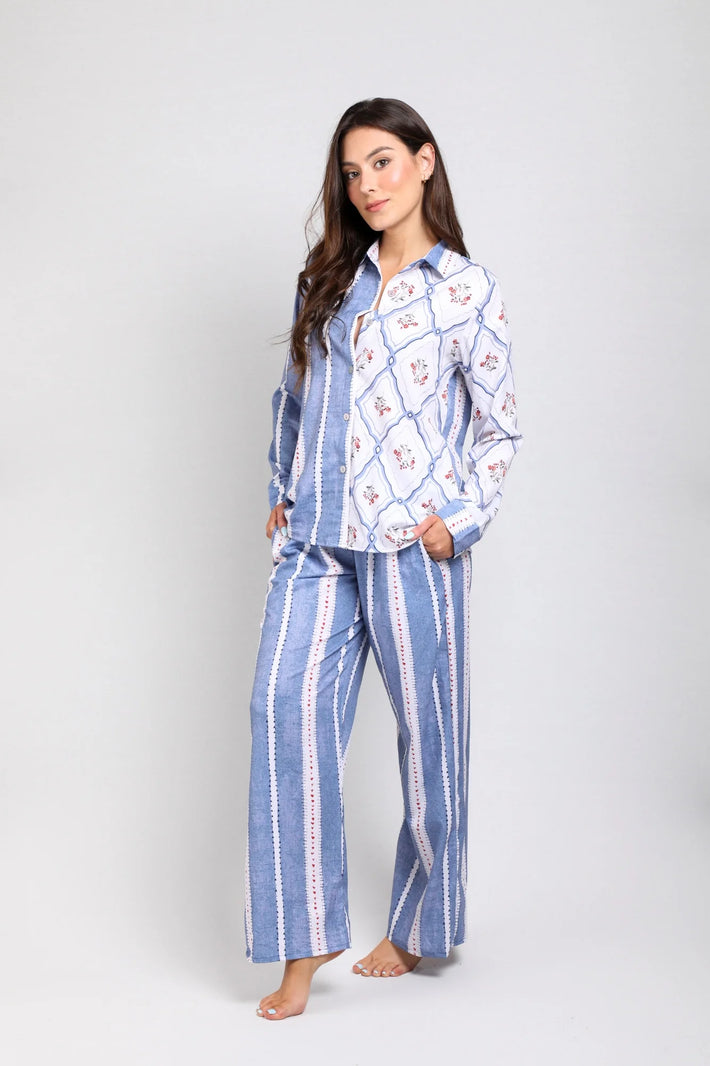 PIJAMA DE MUJER ENCANTO PROVENZAL