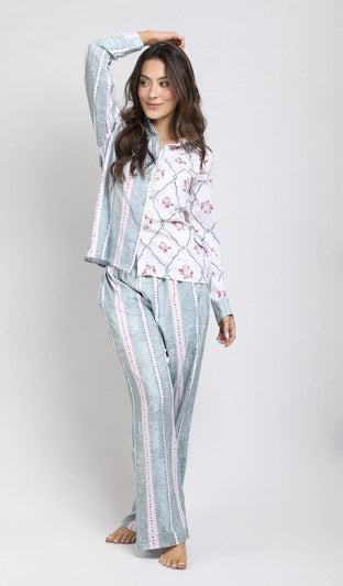 PIJAMA DE MUJER ENCANTO VERDE