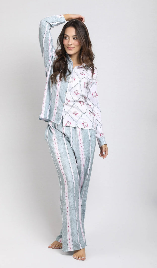 PIJAMA DE MUJER ENCANTO VERDE